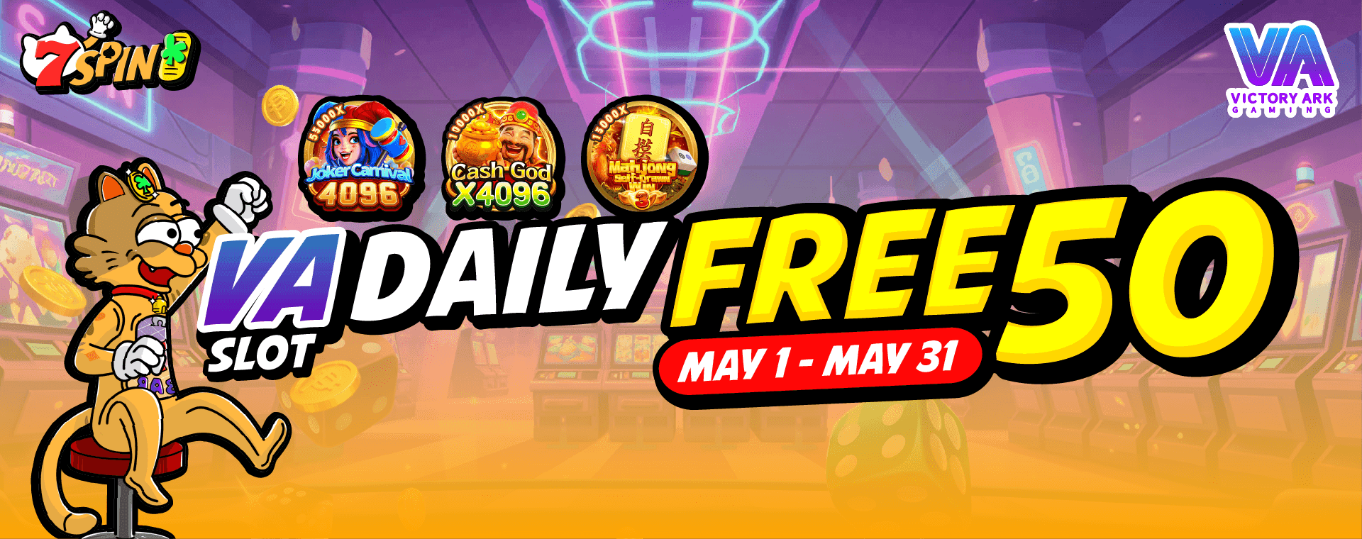 VA Daily Free 50